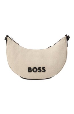 BOSS: Бежевая сумка 