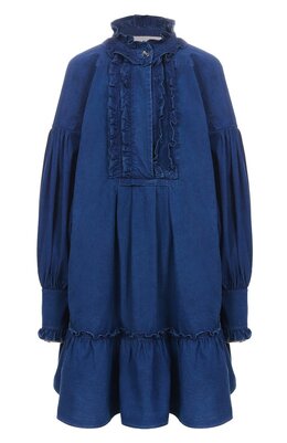 Valentino: Джинсовое платье 