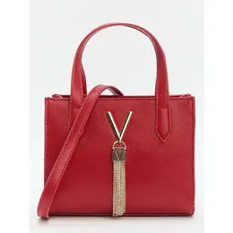 Valentino: Бордовая сумка 