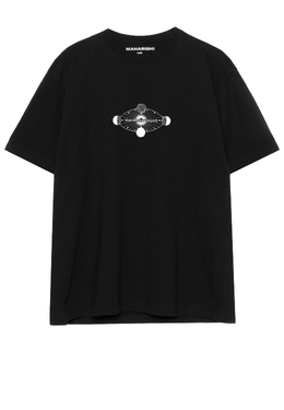 MAHARISHI: Чёрная футболка 