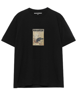MAHARISHI: Чёрная футболка 