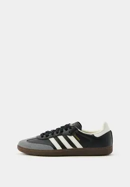 adidas Originals: Чёрные кеды 