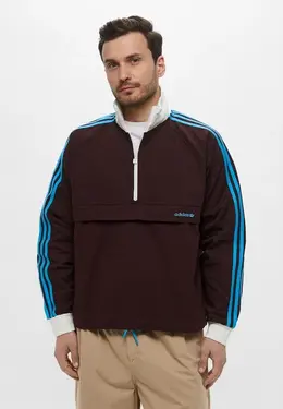 adidas Originals: Коричневая толстовка 