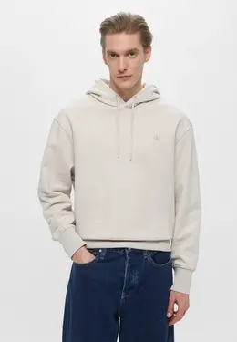 Calvin Klein Jeans: Бежевая толстовка 