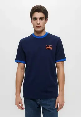 adidas Originals: Синяя футболка 