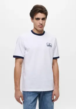 adidas Originals: Белая футболка 