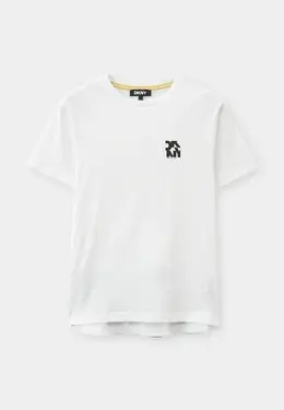DKNY: Белая футболка 