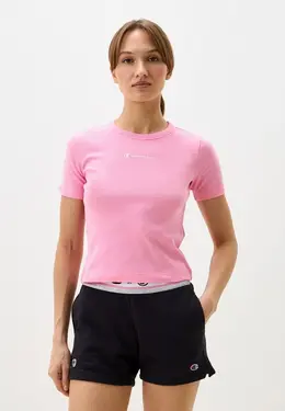 Champion: Розовая футболка 