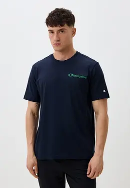 Champion: Синяя футболка 