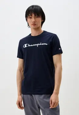 Champion: Синяя футболка 