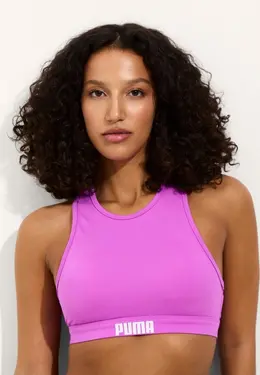 PUMA: Фиолетовый бюстгальтер 
