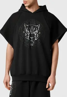 Plein Sport: Чёрная толстовка 