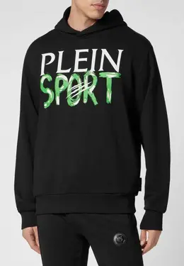 Plein Sport: Чёрная толстовка 