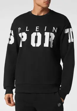 Plein Sport: Чёрный свитшот 