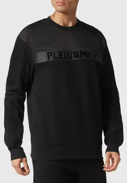 Plein Sport: Чёрный свитшот 