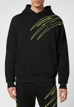 Plein Sport: Чёрная толстовка 