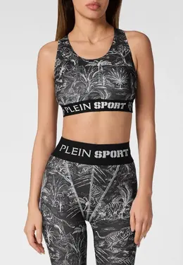 Plein Sport: Чёрный топ 