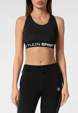 Plein Sport: Чёрный топ 