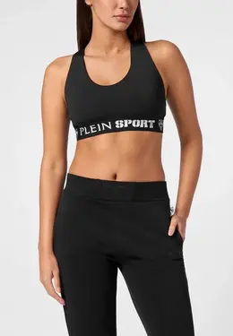 Plein Sport: Чёрный топ 