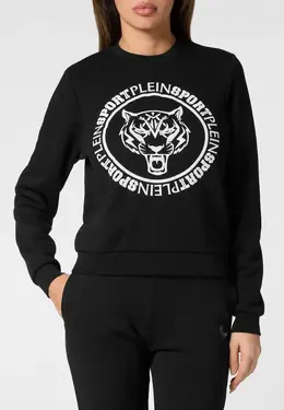Plein Sport: Чёрный свитшот 