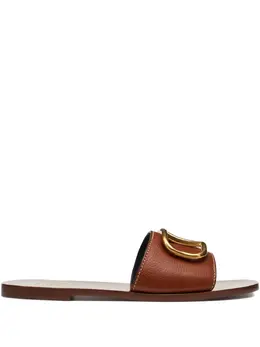 Valentino: Коричневые сандалии 