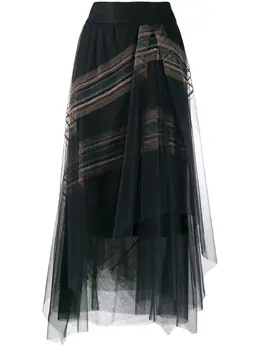 Brunello Cucinelli: Многослойная юбка 