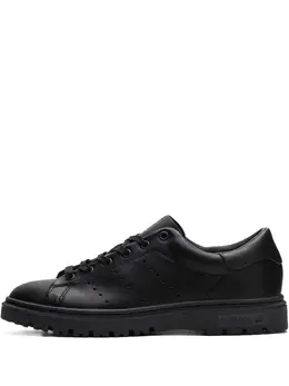 adidas: Чёрные кроссовки  Stan Smith