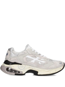 Premiata: Серые кроссовки  Sharky