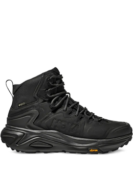 HOKA: Чёрные кроссовки 
