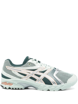 Asics: Зелёные кроссовки  Gel