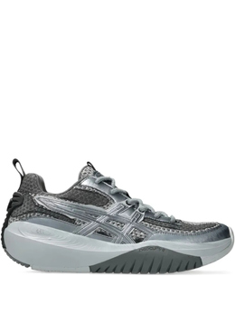 Asics: Серые кроссовки 
