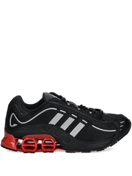Adidas: Чёрные кроссовки 