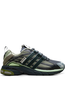 Adidas: Зелёные кроссовки  X