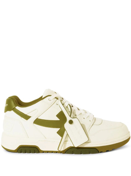 Off-White: Белые кроссовки  Out of Office