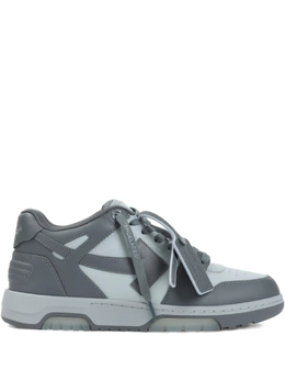 Off-White: Серые кроссовки  Out of Office