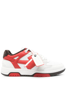 Off-White: Белые кроссовки  Out of Office