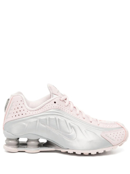 Nike: Розовые кроссовки  Shox R4