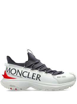 Moncler: Белые кроссовки 