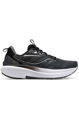 Saucony: Чёрные кроссовки 