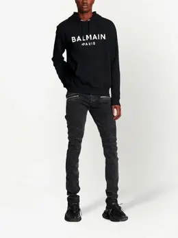 Balmain: Толстовка с принтом 