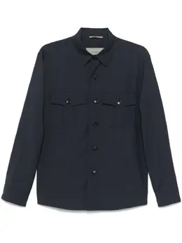 Canali: Рубашка из шерсти 