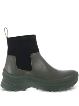 Jil Sander: Зелёные ботинки 