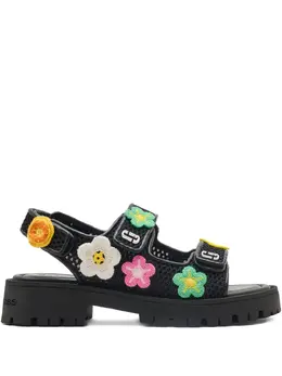 Marc Jacobs: Чёрные сандалии  The