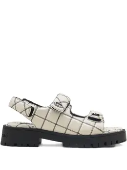 Marc Jacobs: Белые сандалии  The