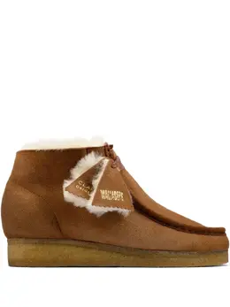 Clarks Originals: Коричневые ботинки 