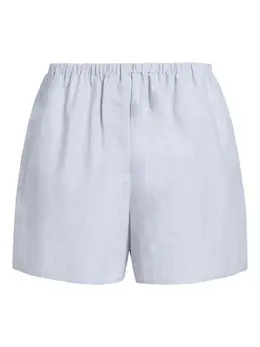 Proenza Schouler White Label: Светлые шорты 
