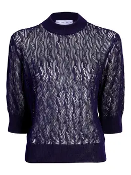 Proenza Schouler White Label: Синий свитер 