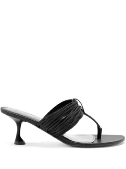 Proenza Schouler: Чёрные босоножки 