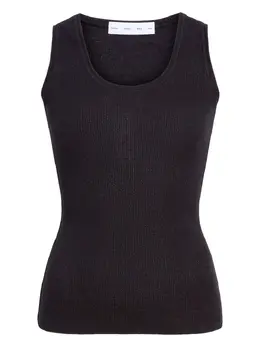 Proenza Schouler White Label: Чёрная майка 