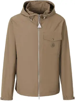 Moncler: Светлая куртка 